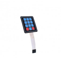 3x4 Keypad Tuş Takımı Membran