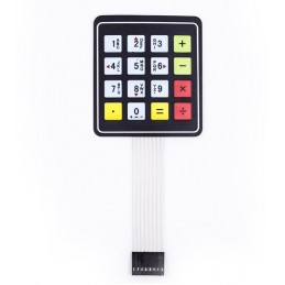 4x4 Keypad Matematiksel Mebran Artı Eski Eşit