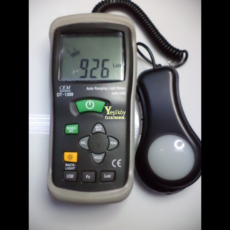 DT-1309 Cem Lüxmetre DT-1309 Cem Lüxmetre