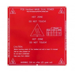 3d Yazıcı Sıcak Baskı Zemini Mk2b Isıtıcı Tabla 200x200mm Heatbed