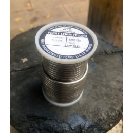 Feray Vitray Lehimi 500gr 3mm Sn63PB 3mm 63 Kalay 37 Kurşun