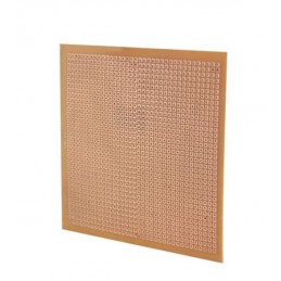 Bakırlı Delikli 12x12 Plaket Pertinaks PCB