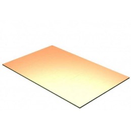Tek Yüzü Epoksi Bakırlı 20x30 A4 Plaket Pertinaks Deliksiz PCB fr4
