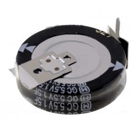 1F 1Farad Yüksek Kapasiteli Kondansatör Pil 5.5v