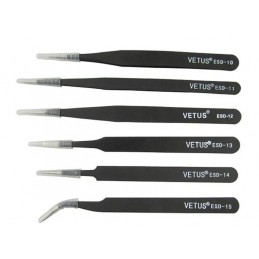 6 Parça Antistatik Cımbız Seti ESD Penset