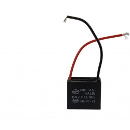 Kare 1mf 450Volt AC Fan Motor Kondansatörü