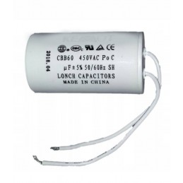 Yuvarlak Silindir 4mf 450Volt AC Fan Motor Kondansatörü