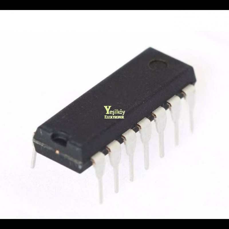 RC4136 Amplifier Entegre IC Elektronik Bileşen rc4136 rc4136n