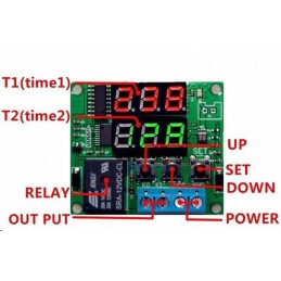 Dijital Termostat Devres, Çift Ekranlı Yüksek Hassasiyetli XH-W1219
