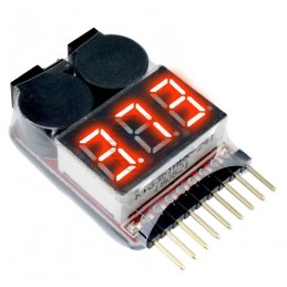 1-8S Lipo Seviye Ölçer ve Alarm Modülü