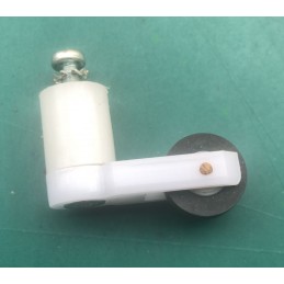 Sarhoş Tekerlek 27mm Plastik Robotik Araç HerYöne Dönen Tekerlek