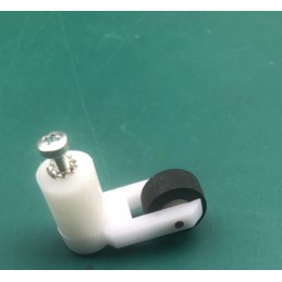 Sarhoş Tekerlek 27mm Plastik Robotik Araç HerYöne Dönen Tekerlek