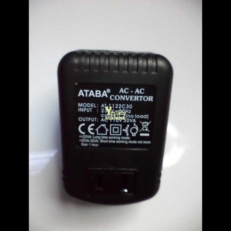 30w 110v 220v çevirici 30w 110v 220v çevirici