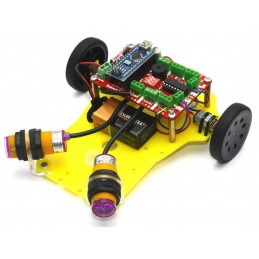 Engelden Kaçan Robot Kiti MZ80 Sensöürlü Dörtgöz Engelden Kaçan Robot