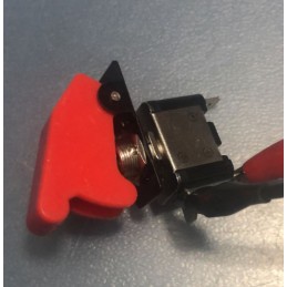 Ledli Toggle Switch 12volt 12v Aircraft NOS Nitro Araç ic151a Switch Mandal Kapak Hariçtir