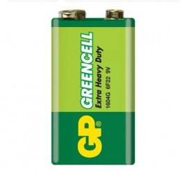 9v Pil Kare Pil 9 volt GP Greencell 1604G Çinko Karbon