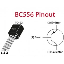 Bc556 Transistor PNP TO92