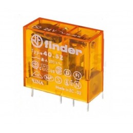 Finder 40.52 24 AC Alternatif Akım Röle Çift Kontakt 8pin