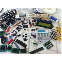 Meslek Lisesi Elektronik Malzeme Seti Kondansatör Direnç Entegre Devre