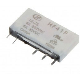 HF41F 24VDC Slim Röle...