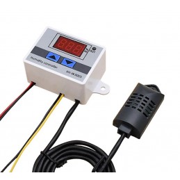 XH-W3005 12V 120W Dijital Termostat Kuluçka Makinesi Nem Sensörü