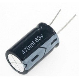 470mf 63v 470mikrofarad 63volt Kondansatör Capacitor Kapasitör 470u