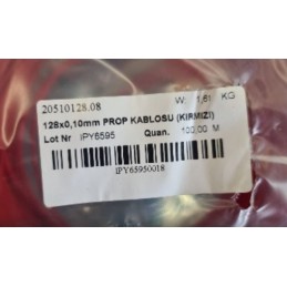 128x0.10mm Prob Kablosu Silikonlu Kaliteli Kablo Toptan 100metre Top