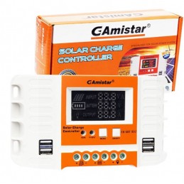 Amistar 12-24V 10A Digital Otomatik Solar Şarj Regülatörü GFK-1012 Karavan Ev
