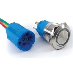 D Serisi Kablolu Buton Soketi 22mm