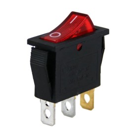 Tekli Dar Işıklı Anahtar On-Off 3p ic113 Tekli Işıklı Anahtar Kırmızı Sarı Yeşil Seçmeli