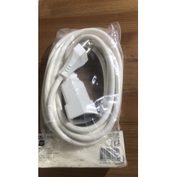 İsviçre Uzatma Kablosu 3x1 3metre Erkek Dişi Swiss