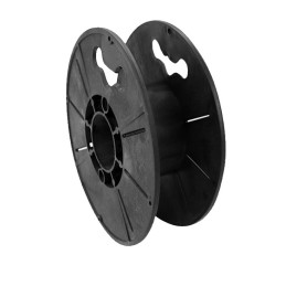 Siyah 3d Yazıcı Boş Filament Makarası Kablo Makarası Plastik 1kg 20cm