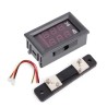 100v 50a Voltmetre Ampermetre 0.28inch Çiftli Volt Amper Digital
