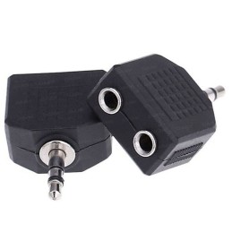 3.5mm Stereo Çoğaltıcı 1giriş 2 çıkış Kulaklık Çoğaltıcı