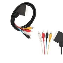 Scart 1.2metre 4 Rca Erkek Kablo