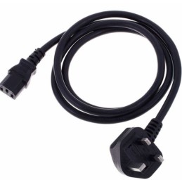Ingiliz UK Power Kablo 3pin Dişi Siyah 2.5metre