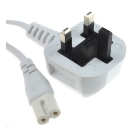 Ingiliz UK Power Kablo Traş Makinası Tip Dişi Siyah 1metre Siyah C7