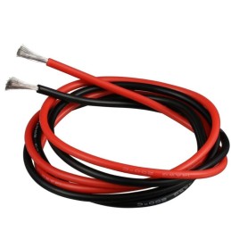 14awg Esnek Kablo Yüksek Amper 200C 400x0.08mm 600V Silikon Kırmızı Siyah Sarı