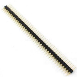 1x40Pin Kaliteli Precision Header Erkek 2.54mm Erkek Header 40lı
