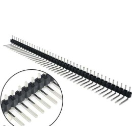 1x40pin Header Erkek 90derece 2.54mm Header 40lı Eğik