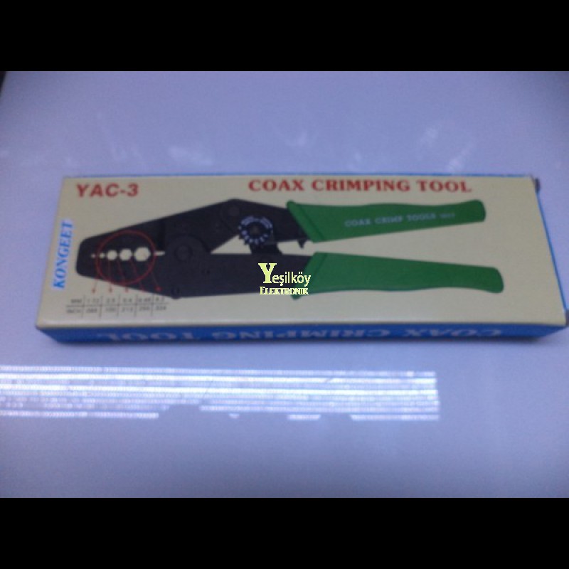 YAC-3 Coax  BNC Sıkma Pensesi