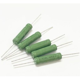 Porselen Direnç 100R 10w Resistor Yeşil Eski Tip Kaliteli Yüksek Isı Dayanıklı