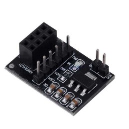 NRF24L01 8pin Soket Güç Kartı 3.3v Regülatörlü Wireless Modül Adaptörü