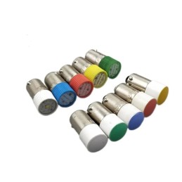 12v Ba9 Geçmeli DC Papatya Led Ampül 1Adet Yeşil Renk Noktalı Güzel Görüntü