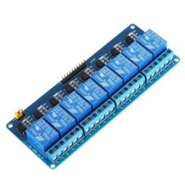 5volt 5v 8li 8 Röleli Röle Modülü 5v Tetik 220v Kontrol OptoCouplerlı