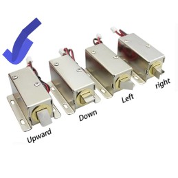 12v Selenoid Kapı Kilidi Yan Dilli Resimdeki Gibi Düz 1adet
