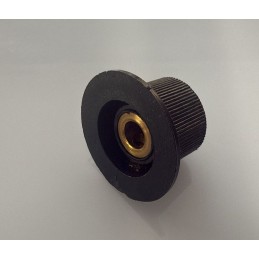 Potansiyometre Kafası Düğmesi 6mm Vidalı 28mm Şapkalı