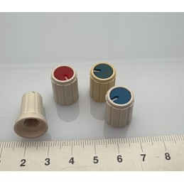 Potansiyometre Kafası Düğmesi 6mm Vidalı 13mm Karışık Renk ve Tip