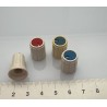 Potansiyometre Kafası Düğmesi 6mm Vidalı 13mm Karışık Renk ve Tip