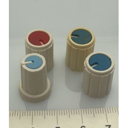 Potansiyometre Kafası Düğmesi 6mm Vidalı 13mm Karışık Renk ve Tip